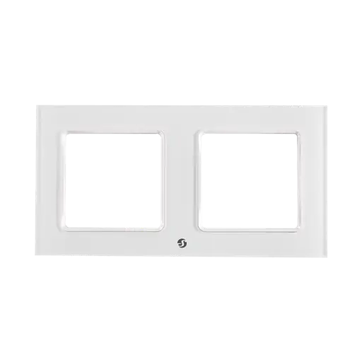 Wall Frame 2 for Wall Switch / White